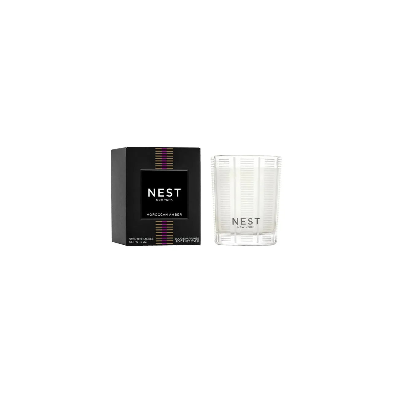 Moroccan Amber Votive Candle 2oz