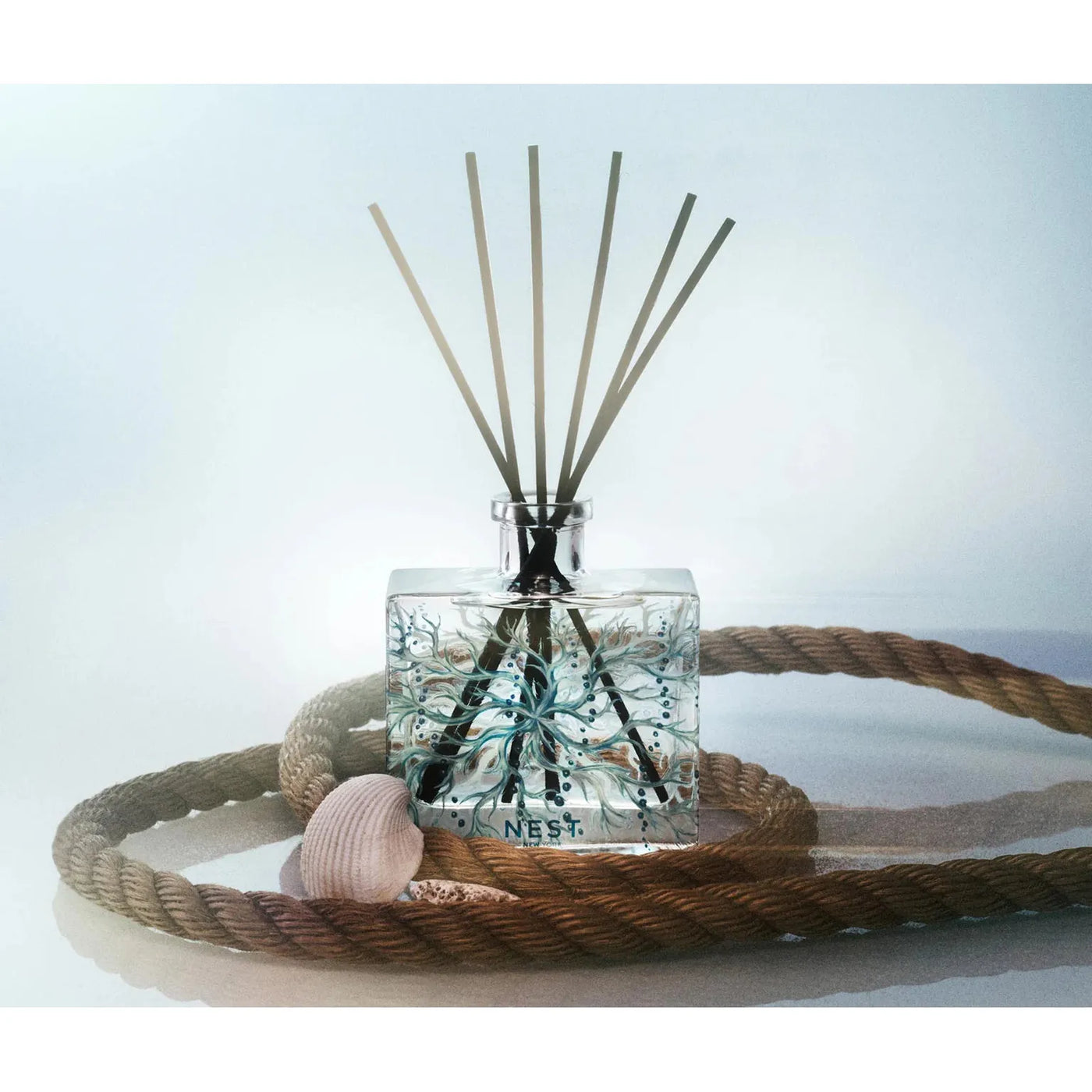 Ocean Mist & Sea Salt Decorative Reed Diffuser 5.9oz.