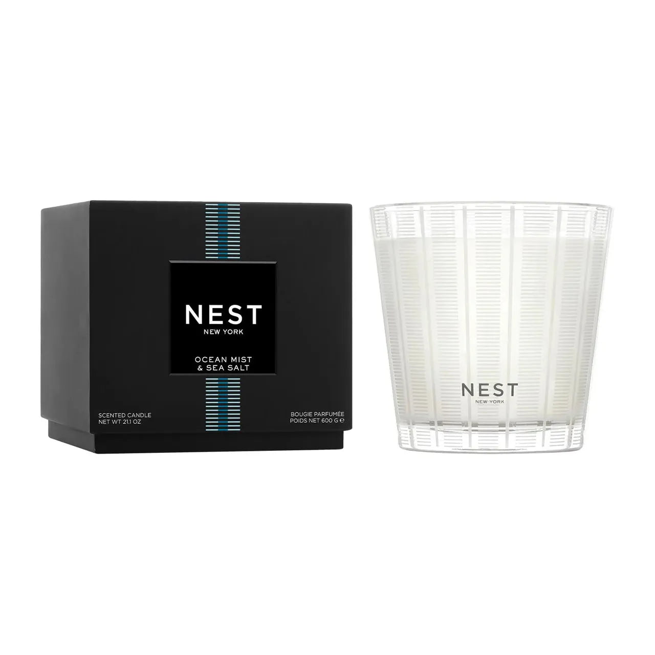 Ocean Mist & Sea Salt 3-Wick Candle 21.2oz