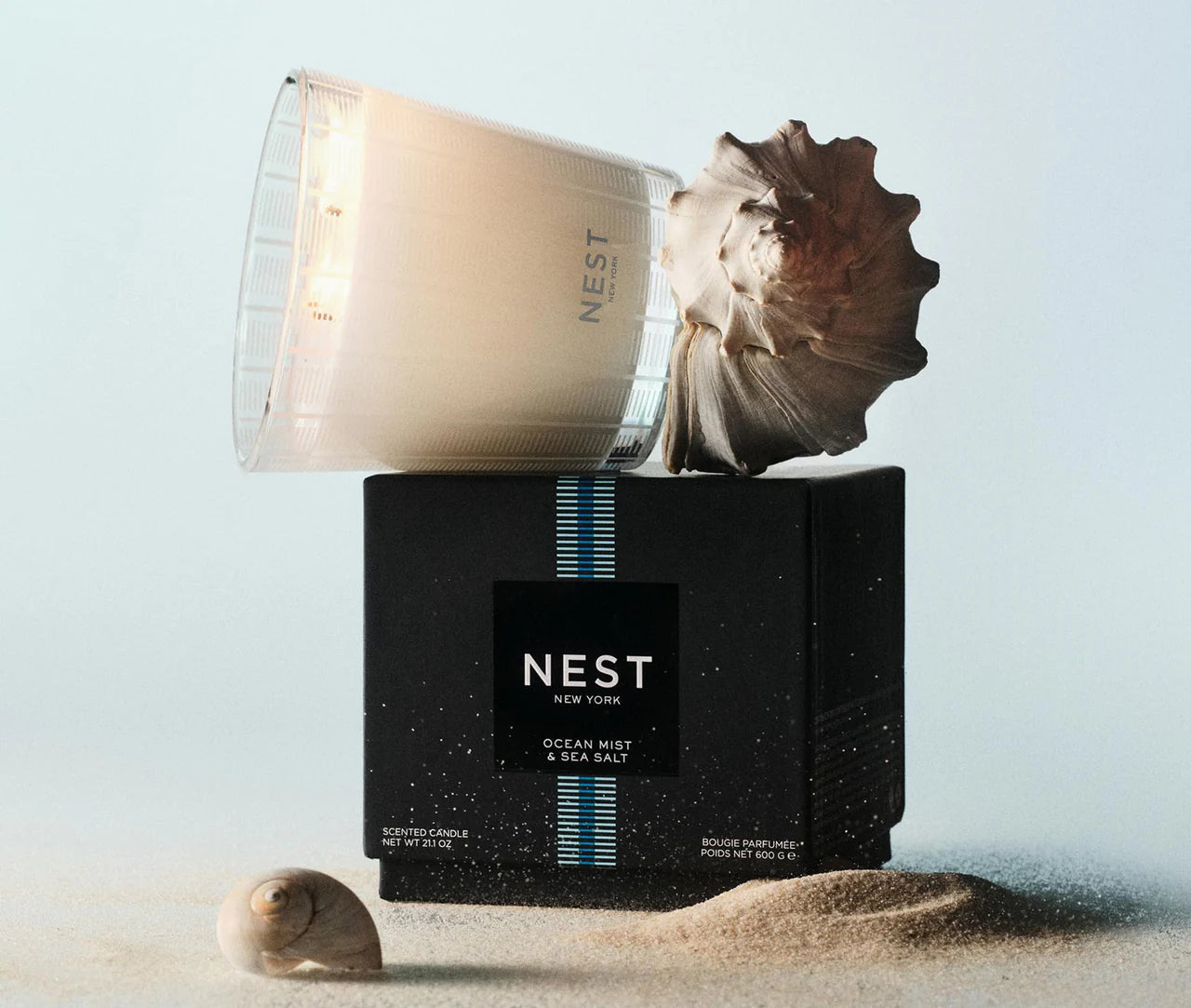 Ocean Mist & Sea Salt 3-Wick Candle 21.2oz