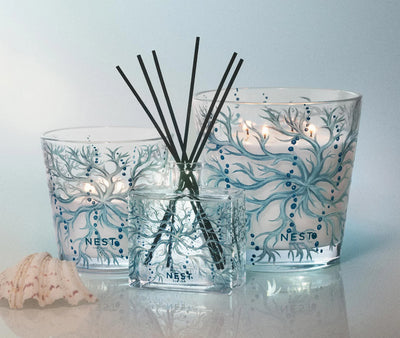 Ocean Mist & Sea Salt Decorative 3-Wick Candle 21.2oz
