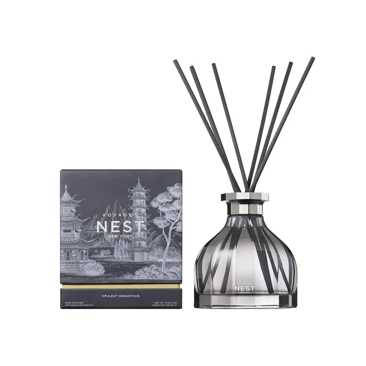 VOYAGES Opulent Osmanthus Reed Diffuser 16.9oz.