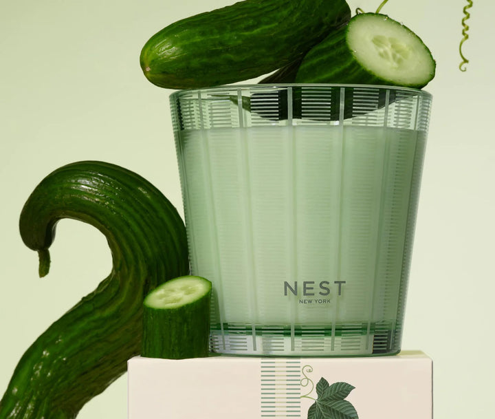 Cucumber & White Sage 3-Wick Candle 21.2oz