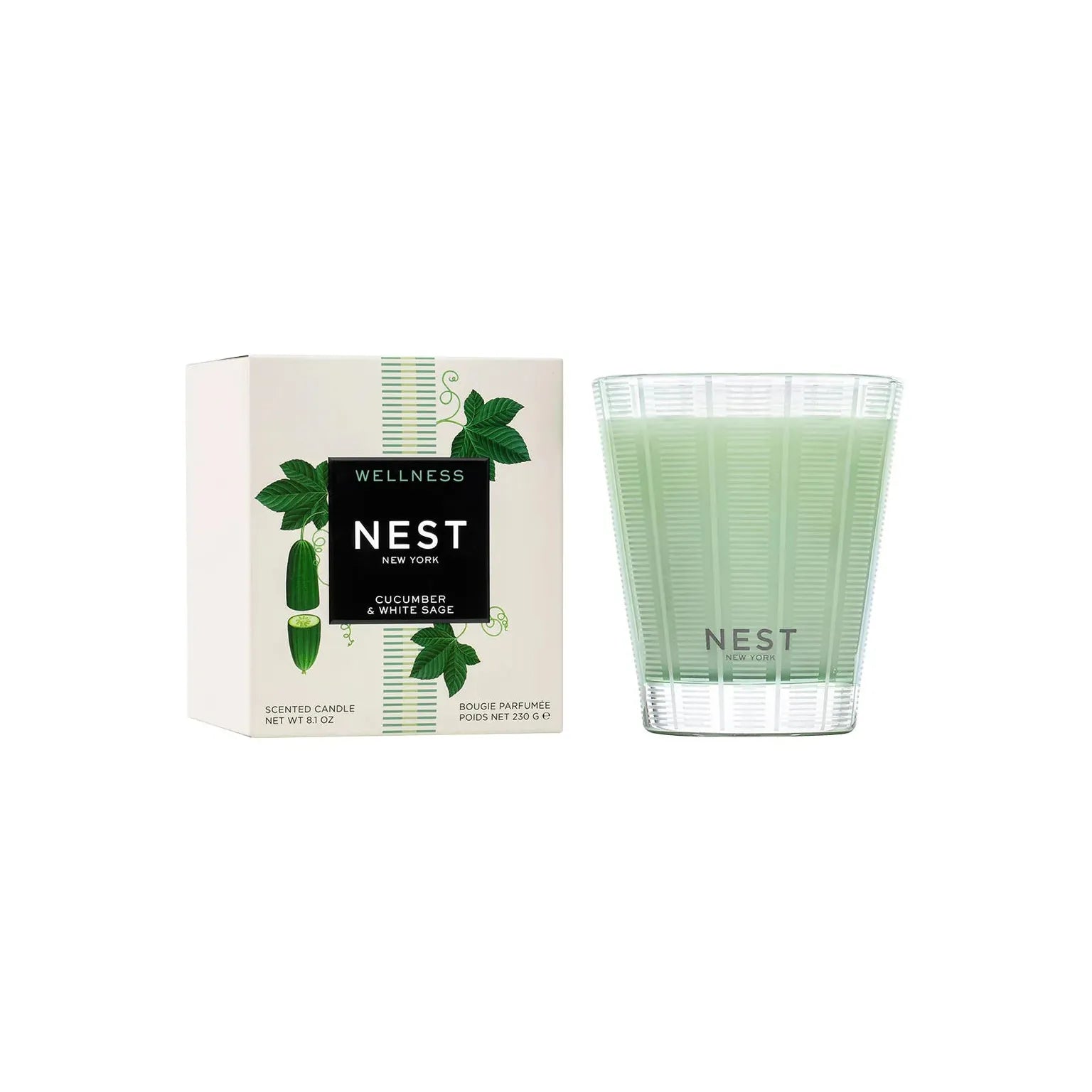 TESTER: Cucumber & White Sage Classic Candle 8.1oz - Just Fabulous Palm Springs