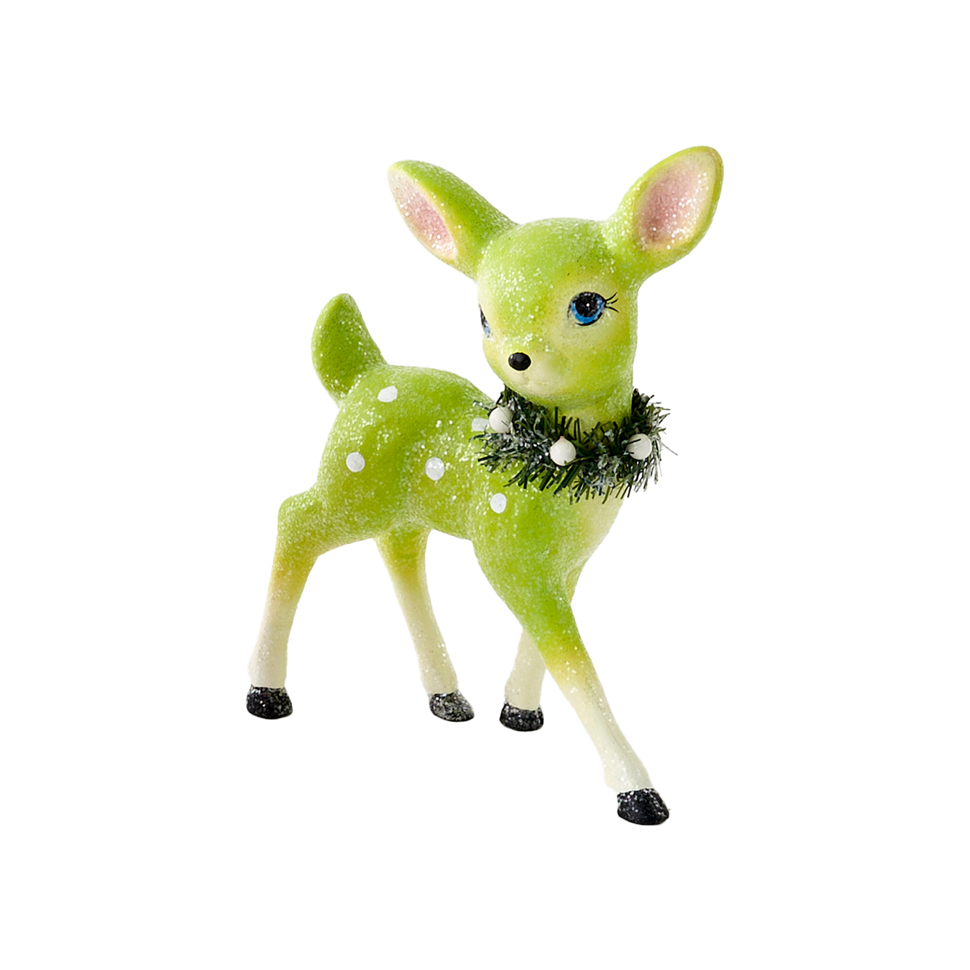 Standing Decorative Holiday Deer - Green