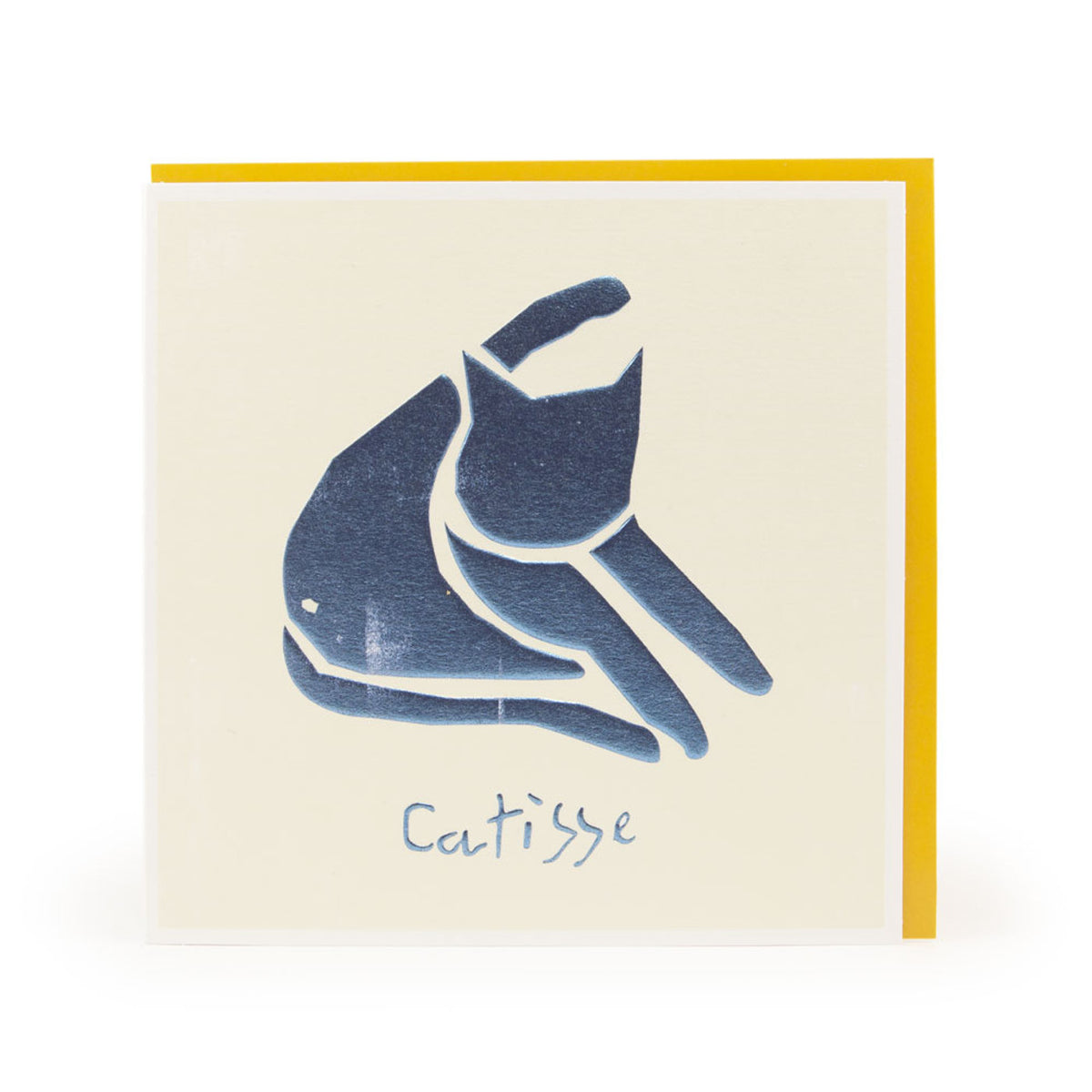 Cat-isse Greeting Card