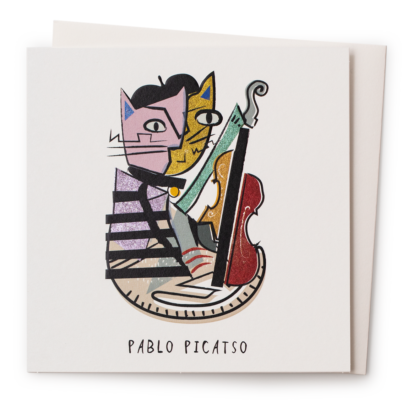 Pablo Pi-Catso Greeting Card