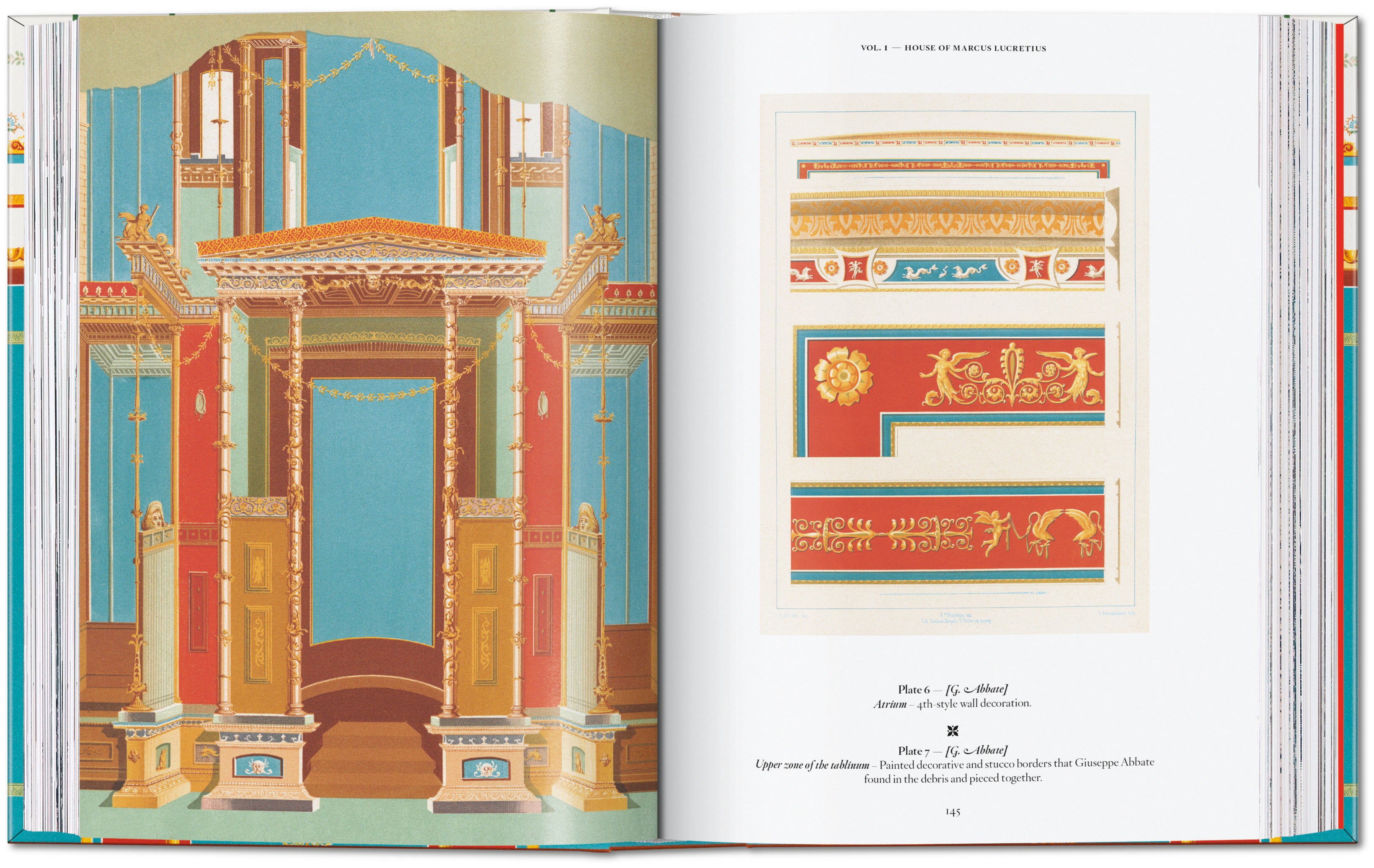 45th Anniversary: Fausto & Felice Niccolini. Houses and Monuments of Pompeii.