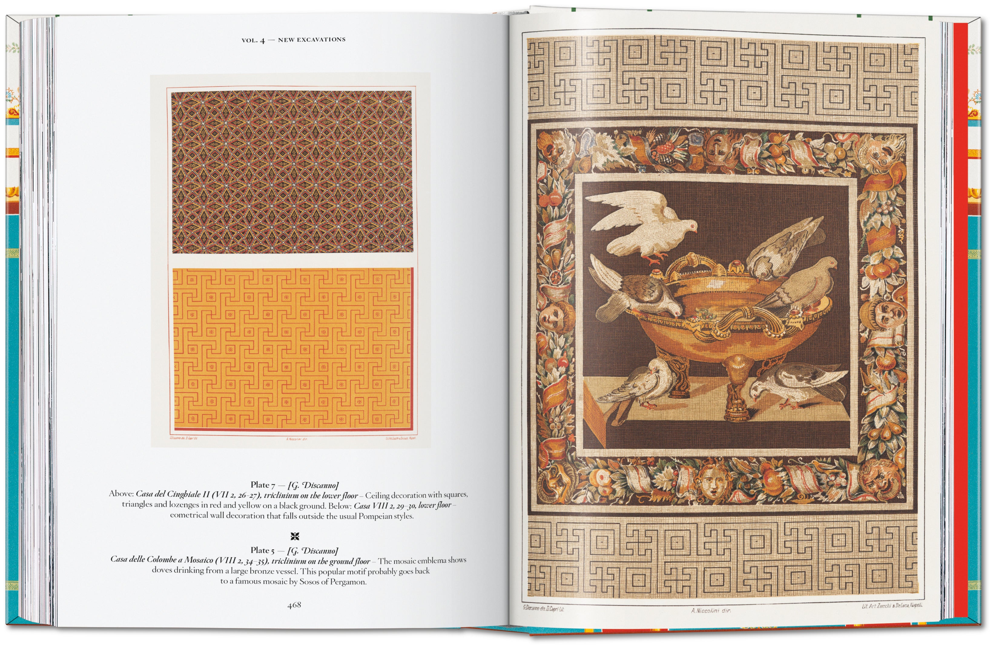 45th Anniversary: Fausto & Felice Niccolini. Houses and Monuments of Pompeii.