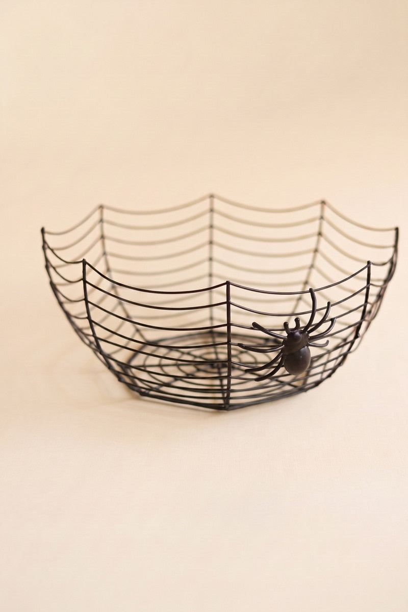 Halloween Bowl With Spider