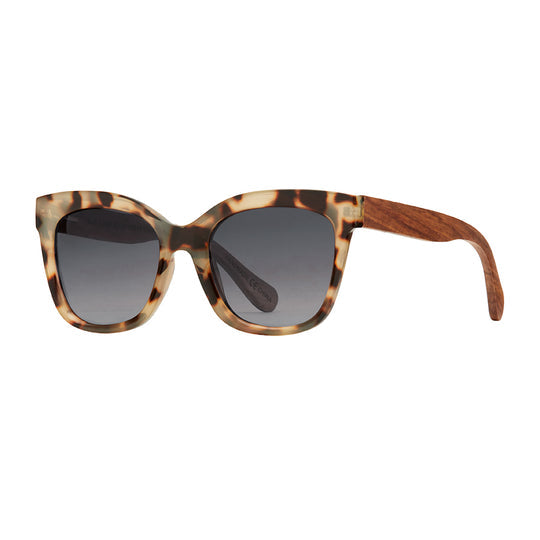 Nora Tinted Reading Sunglasses - Ivory Tortoise & Walnut