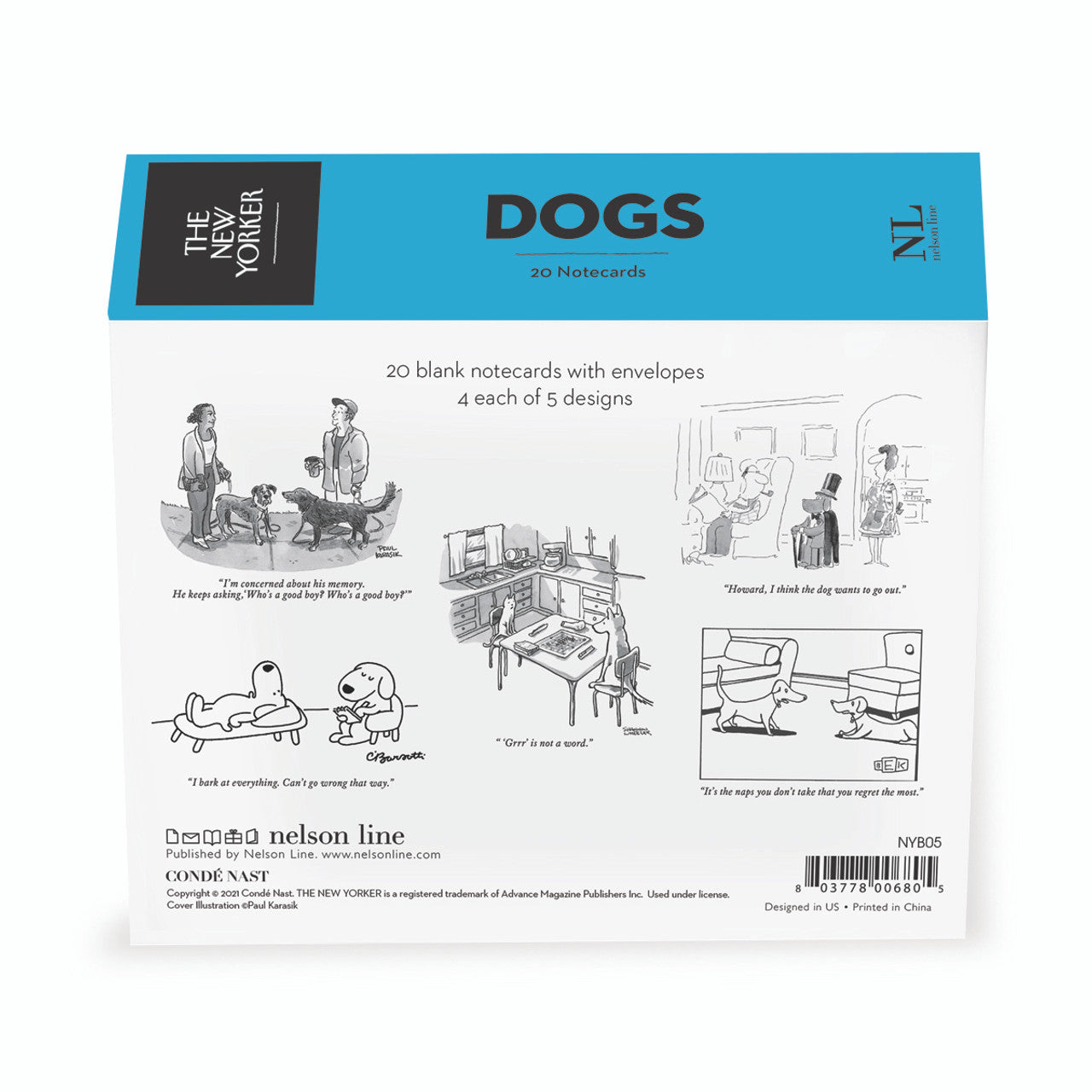 The New Yorker Cartoon Boxed Notecards: Dogs