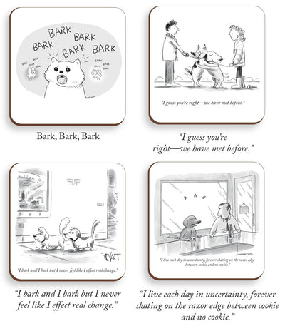 The New Yorker Cartoon Coasters: Dogs