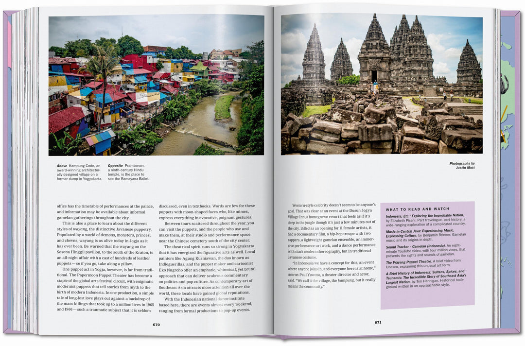 The New York Times. Cultured Traveler. 100 Trips For Curious Minds From Agadir To Yogyakarta