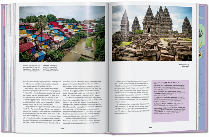 The New York Times. Cultured Traveler. 100 Trips For Curious Minds From Agadir To Yogyakarta