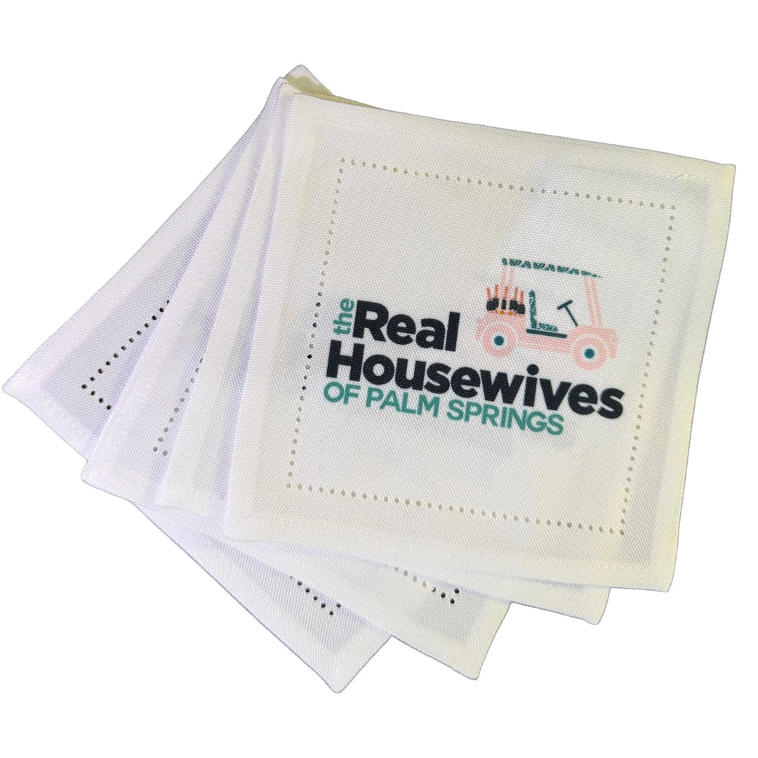Real Housewives Of Palm Springs "Golf Cart" Cocktail Napkins