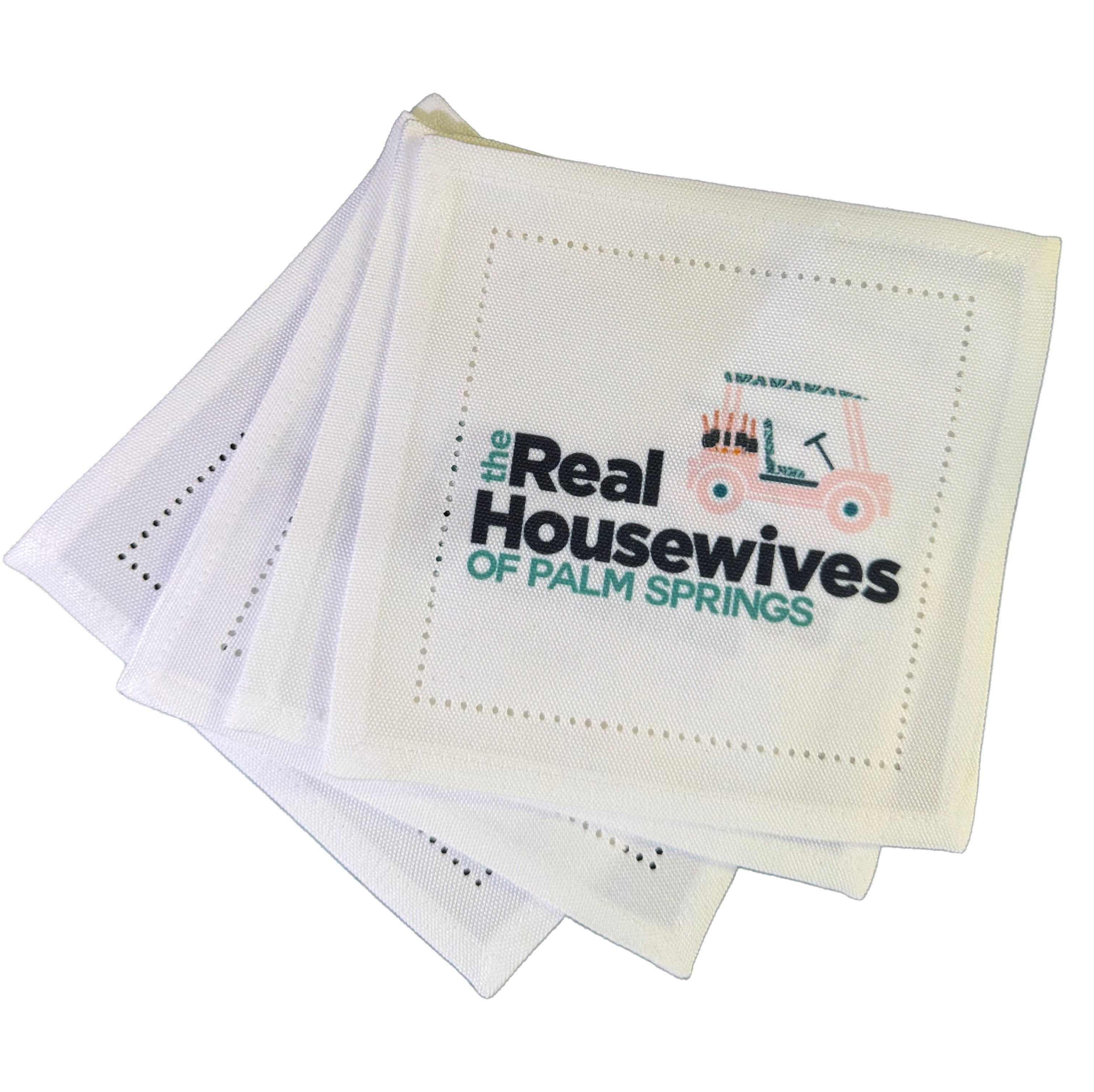 Real Housewives Of Palm Springs "Golf Cart" Cocktail Napkins