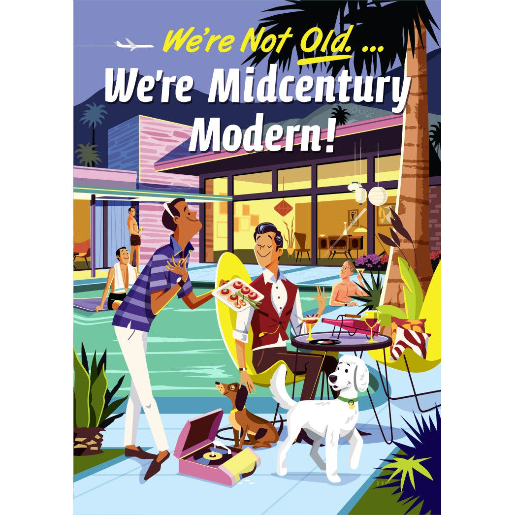 Magnet: Mid-Century Guys - Just Fabulous Palm Springs