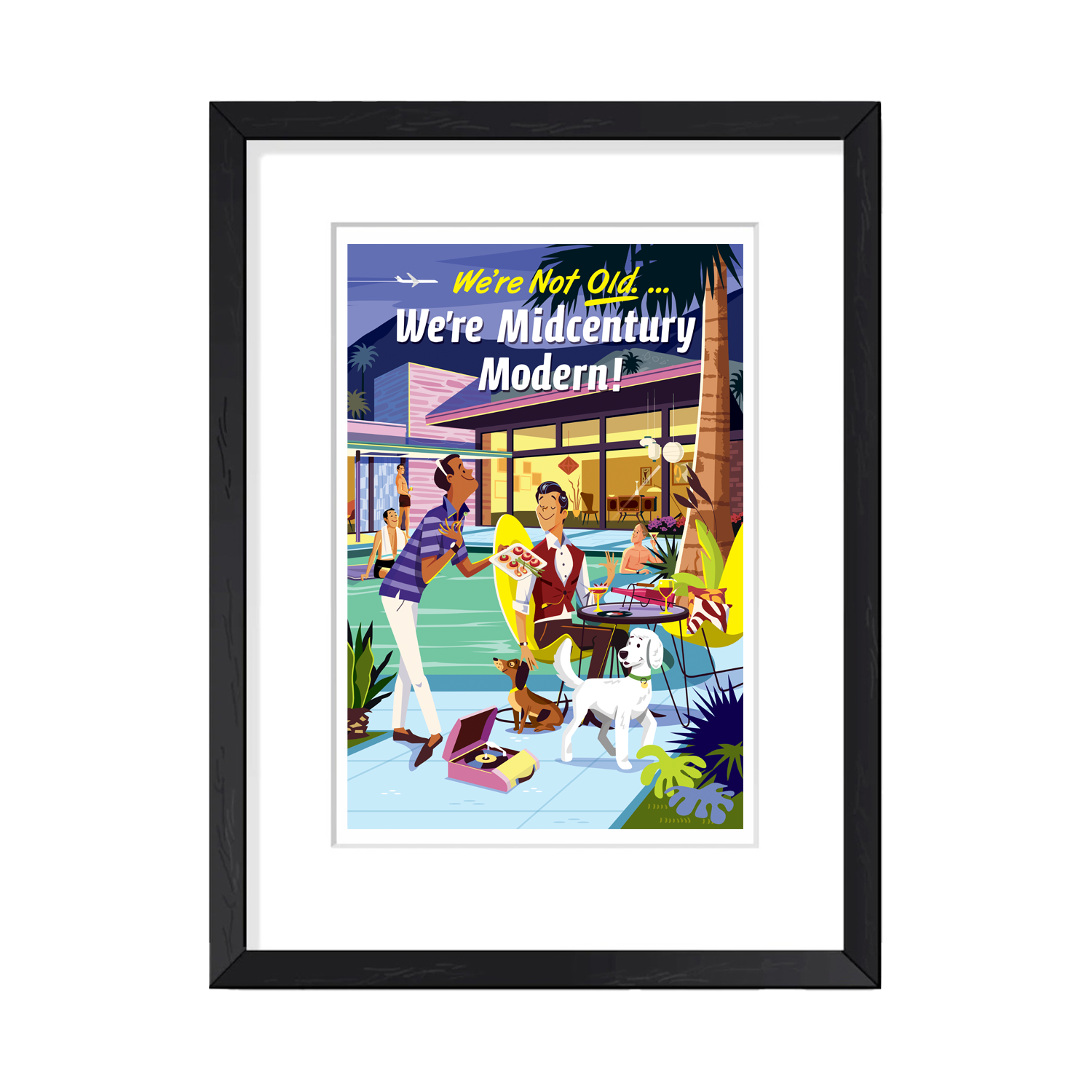 Print: We're Not Old Guys 13" x 19" (Framed)