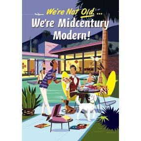 Sticker: We're Not Old Guys - Just Fabulous Palm Springs