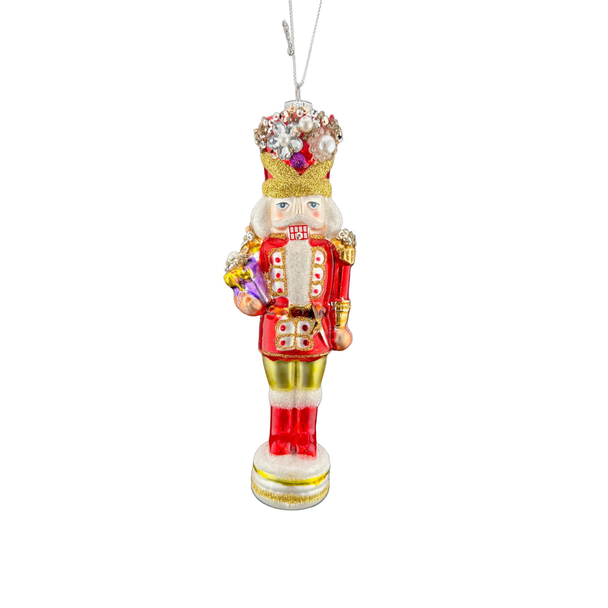 Nutcracker Ornament - Red