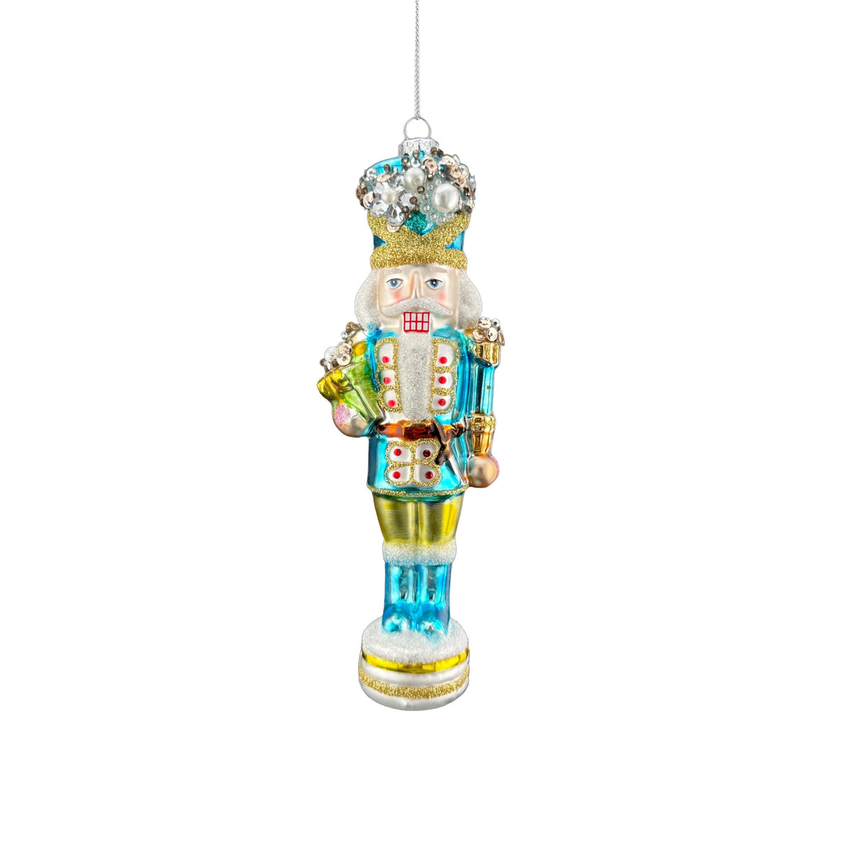 Nutcracker Ornament - Blue