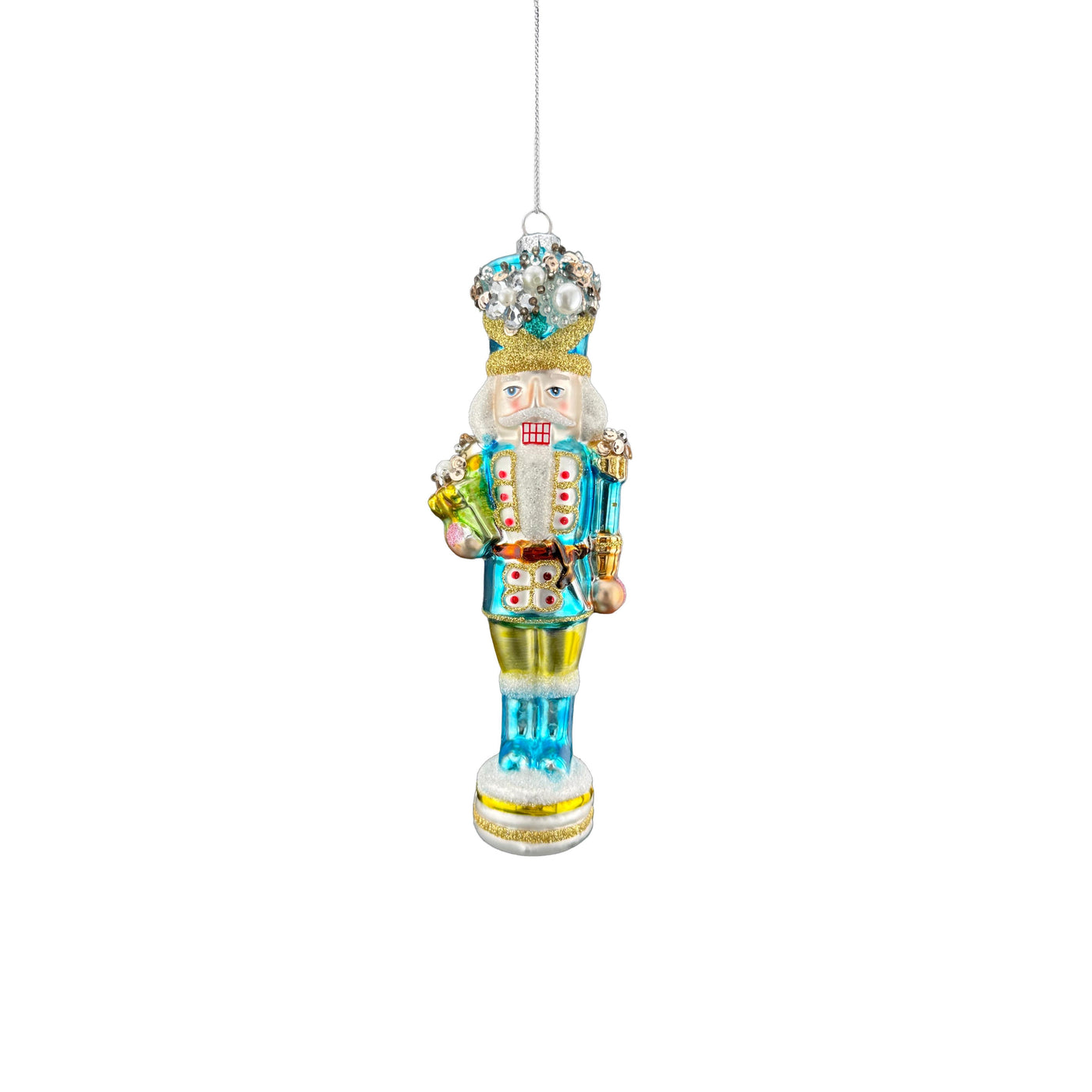 Nutcracker Ornament - Blue