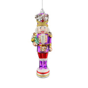 Nutcracker Ornament - Purple