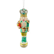 Nutcracker Ornament - Turquoise