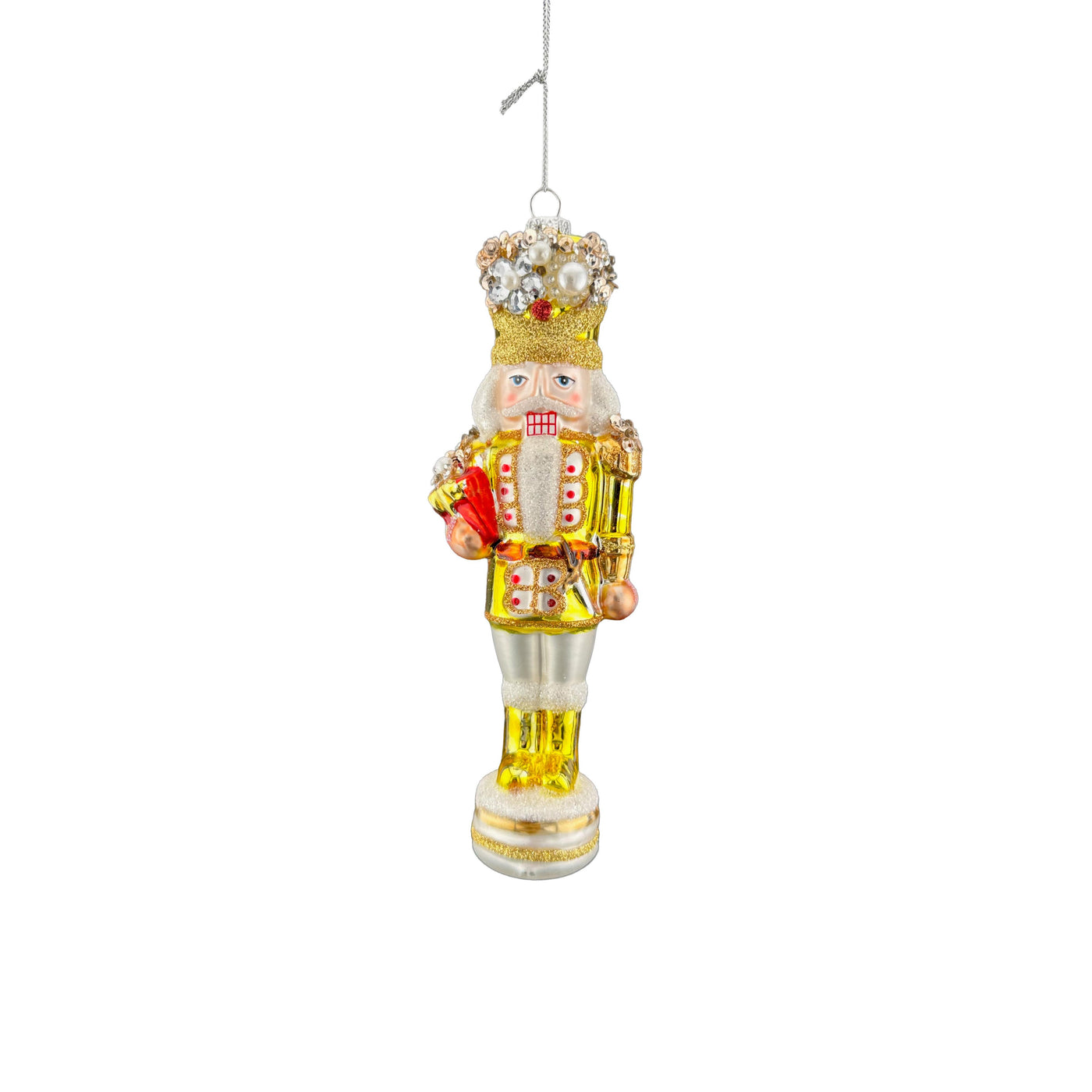 Nutcracker Ornament - Yellow