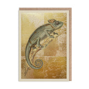Cameleon Verruqueux Blank Greeting Card