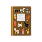 Design No.32 Feline Friends Hardback Notebook