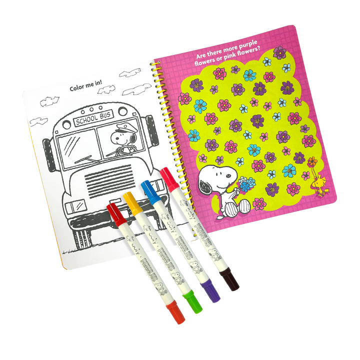 Peanuts Activity Travel Kit & Double-Ended Markers