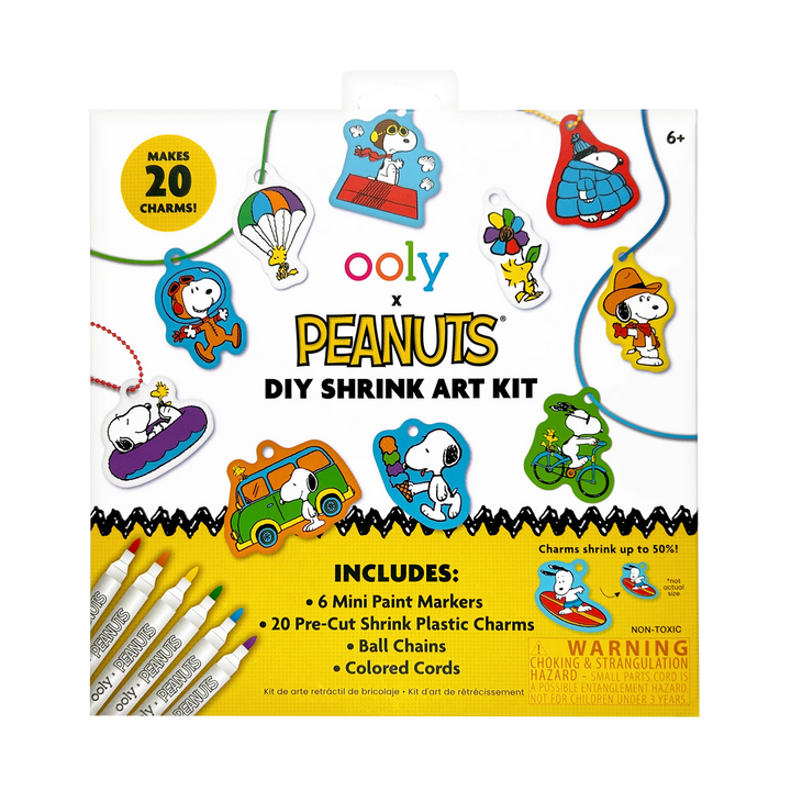 Peanuts DIY Shrink Art Kit