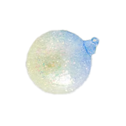 Iridescent Ombre Ball Ornament - Blue & Yellow