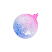 Iridescent Ombre Ball Ornament - Pink & Blue