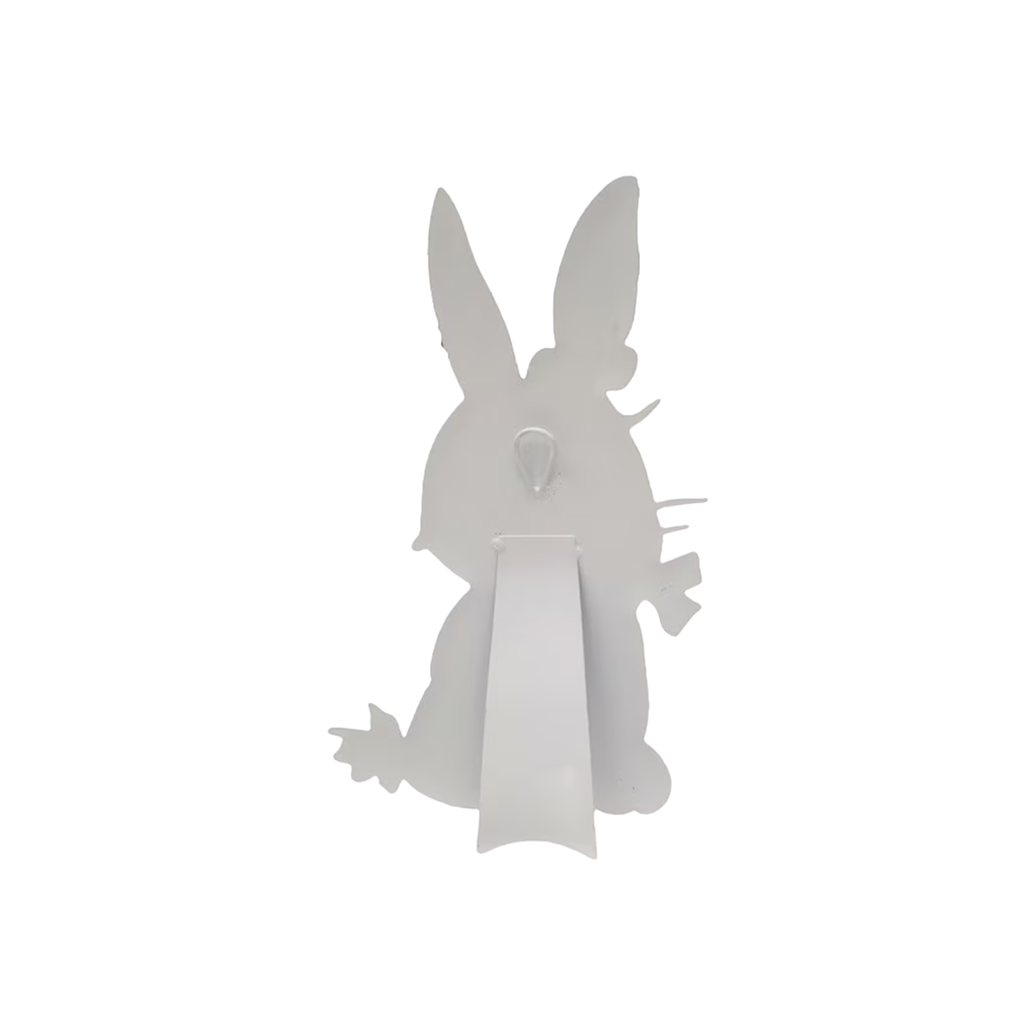 Baby Bunnies Metal Easel - Orange Ribbon