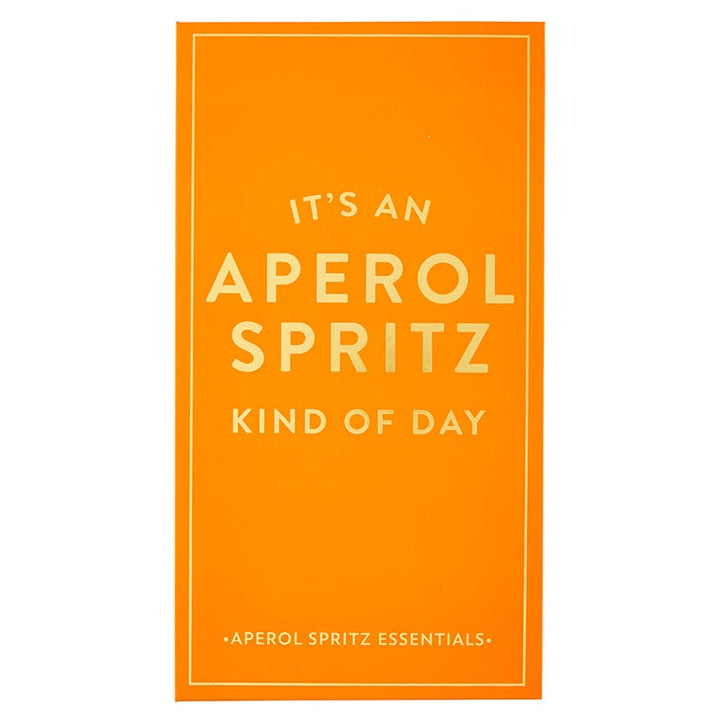 It's An Aperol Spritz Kind Of Day Barware Book Box