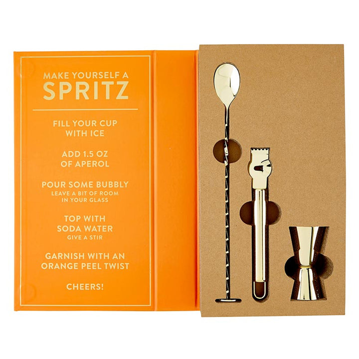 It's An Aperol Spritz Kind Of Day Barware Book Box