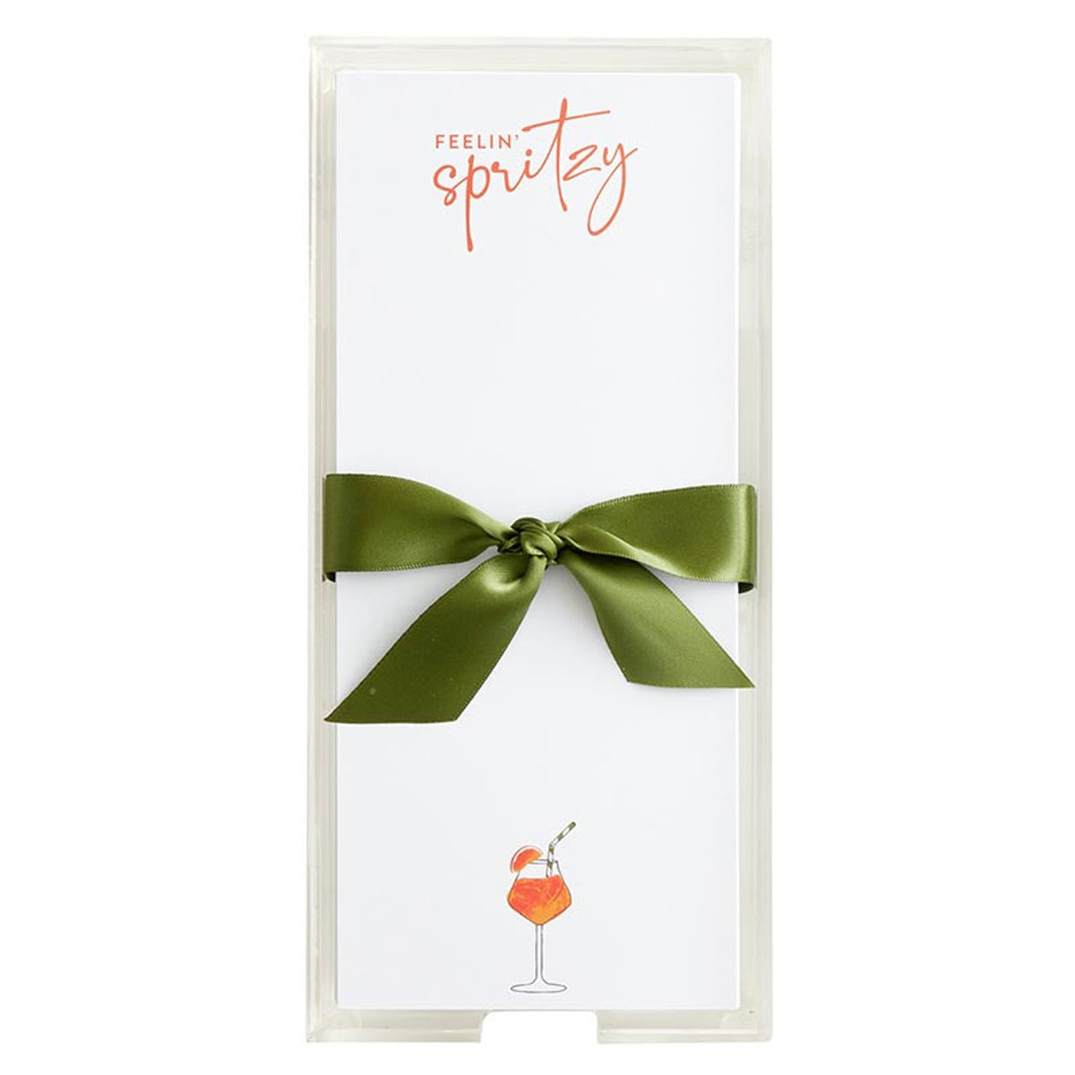 Feelin' Spritzy Notepaper with Acrylic Tray