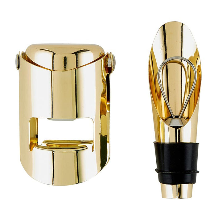 But First, Prosecco Champagne Stopper + Pourer Book Box