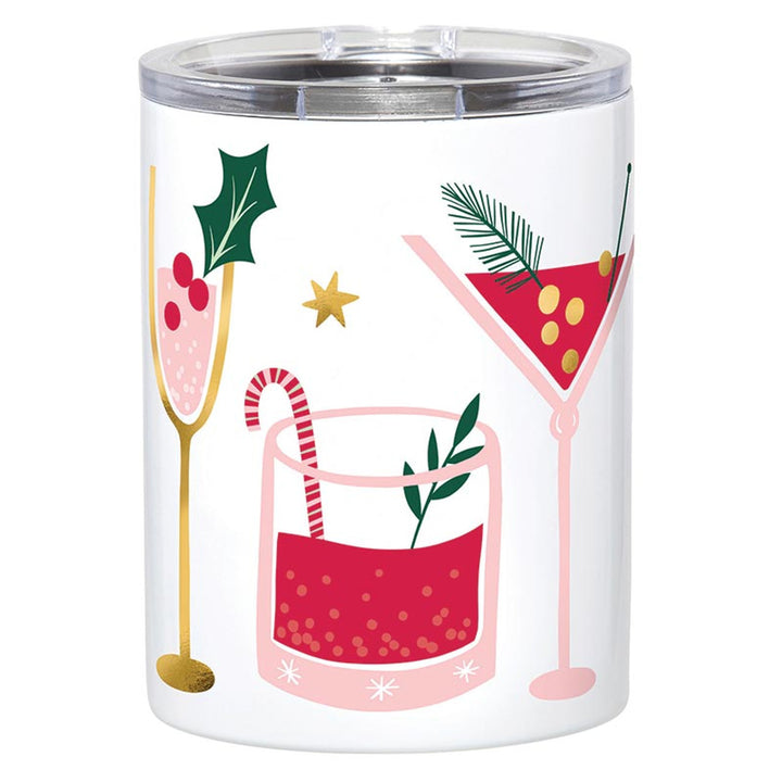 Holiday Drinks Stainless Steel Tumbler
