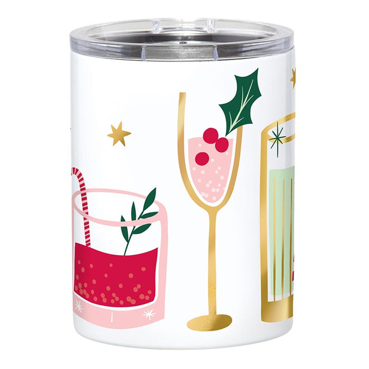 Holiday Drinks Stainless Steel Tumbler