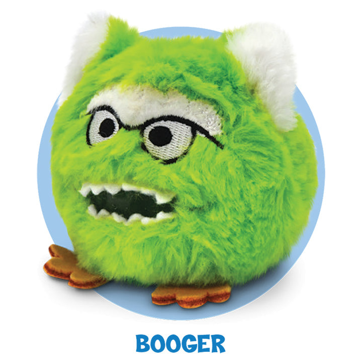 Silly Monsters Plush Ball Jellies - Green Booger