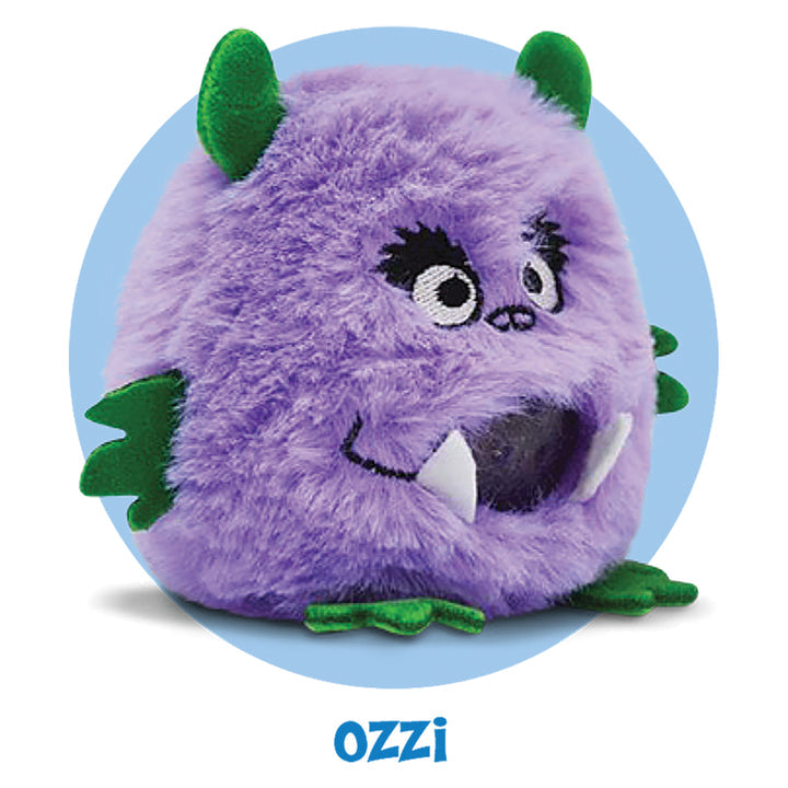 Silly Monsters Plush Ball Jellies - Purple Ozzi