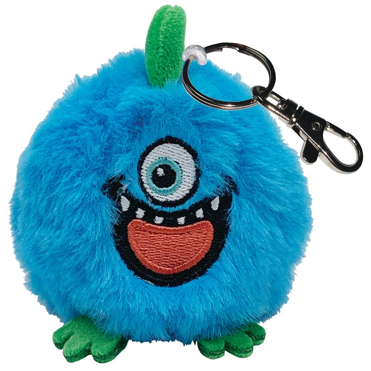 Silly Monsters Plush Ball Keychain - Cyclopz