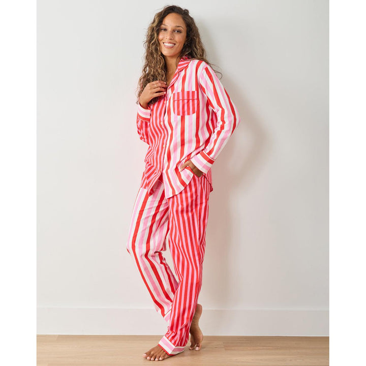 Peppermint Swirl Cotton Pajamas