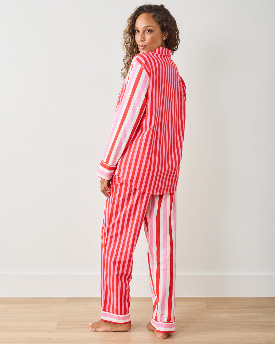 Peppermint Swirl Cotton Pajamas