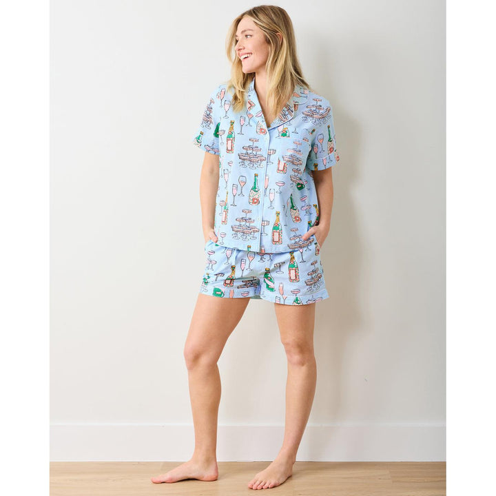 Champagne Tower Short PJ Set