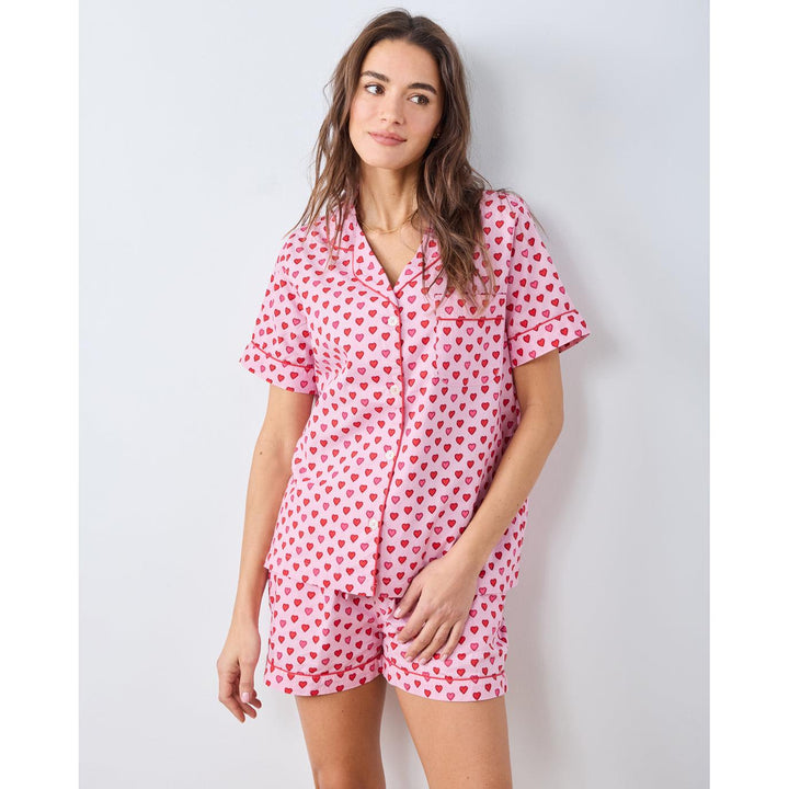 Mini Candy Hearts Short PJ Set
